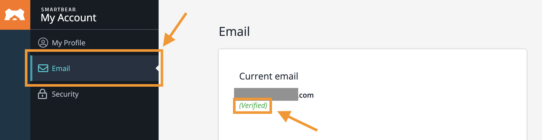 Email verification