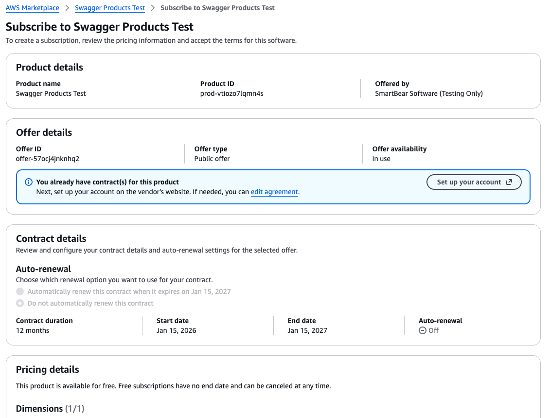 Subscribe to Swagger Products